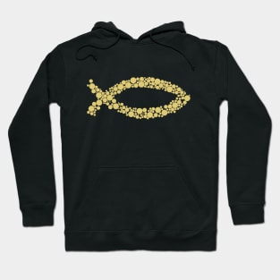 Fish is a sign of Jesus Hoodie